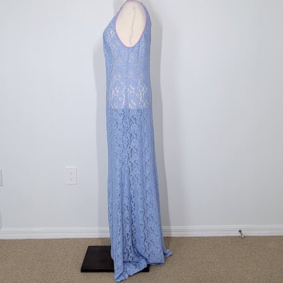 FREE PEOPLE feeling for lace maxi slip Sz L NEW - Picture 5 of 10